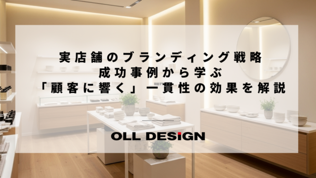 実店舗のブランディング戦略｜成功事例から学ぶ「顧客に響く」一貫性の効果を解説