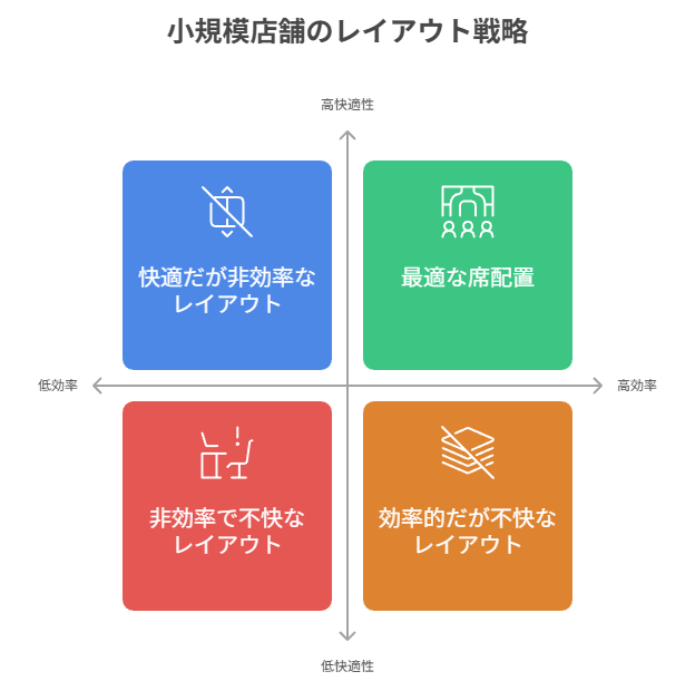 限られた空間を最大限に活かすレイアウト設計